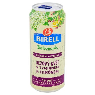 Birell Botanicals Bezový květ s tymiánem a citrónem 0,4l