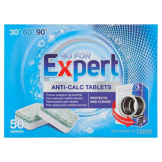 Go for Expert Tablety proti usazování vodního kamene 50 ks 800g