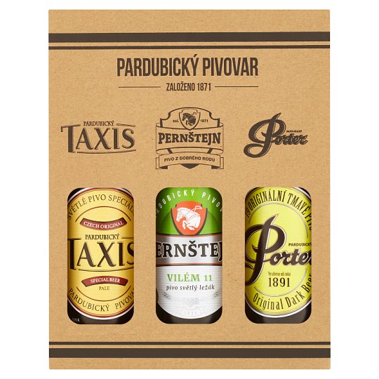 Pardubický pivovar Beer Pack 3 x 0.33L