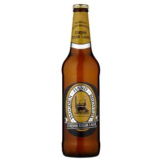 Cornish Steam lager, světlý nefiltrovaný ležák 500ml