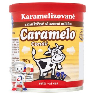 Bohemilk Condé Caramelo zahuštěné slazené mléko 397g