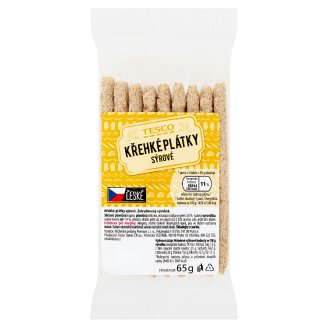 Tesco Křehké plátky sýrové 65g