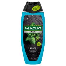 Palmolive Men Sport 3-in-1 Shower Gel with mint and cedar leaf essential oils 500 ml