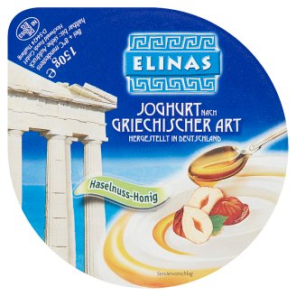 Elinas Jogurt řeckého typu oříškovo-medová 150g