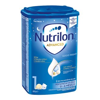 Nutrilon 1 Pronutra Good Sleep počáteční mléko na dobrou noc od narození 800g