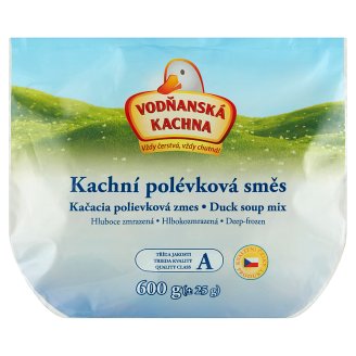 Vodňanská Kachna Kachní polévková směs hluboce zmrazená 600g