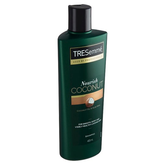 TRESemmé Nourish Coconut Shampoo for Dry Hair with Coconut Oil 400ml - Tesco Groceries TRESemmé Nourish Coconut Shampoo for Dry Hair with Coconut Oil 400ml - Tesco Groceries