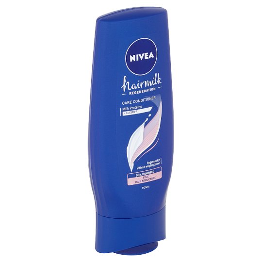 Nivea Hairmilk Pečující kondicionér pro jemné vlasy 200ml