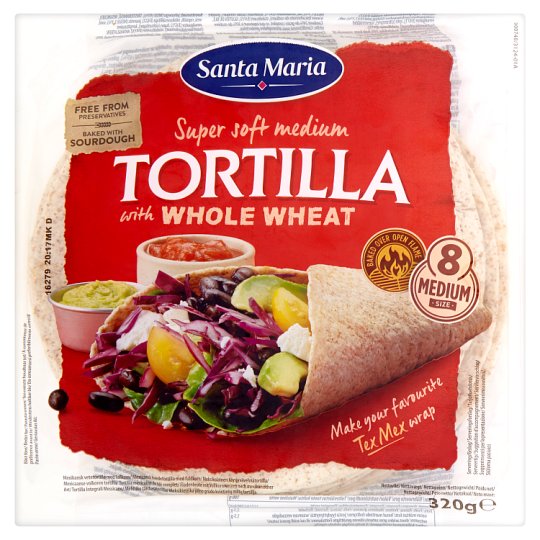 Santa Maria Celozrnná tortilla 320g