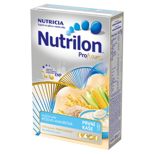 Nutrilon Profutura první dětská mléčná kaše rýžovo-kukuřičná 225g
