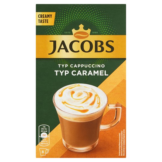 image 1 of Jacobs Cappuccino Caramel 8 x 12g (96g)