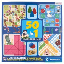 Clementoni 50 in 1 Board Game