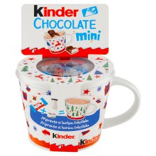 Kinder Chocolate Mini Milk Chocolate Bar with Milk Filling 16 pcs 102g