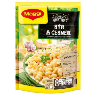 MAGGI Dobrý Hostinec Sýr a česnek těstoviny s omáčkou sáček 147g