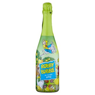 Robby Bubble Apple nealkoholický nápoj ochucený 0,75l