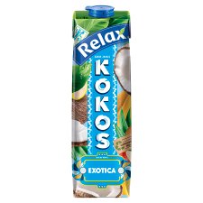 Relax Exotica ovocný nápoj kokos banán ananas 1l