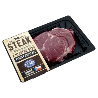 Český hovězí steak z mladého býka - vysoký roštěnec