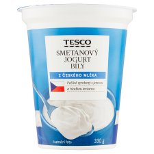 Tesco Creamy White Yogurt 330g