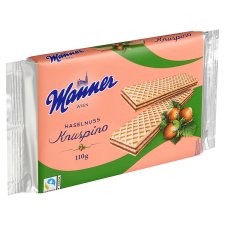 Manner Crispy Wafers with Creamy Hazelnut Filling 110g