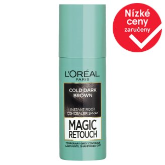 L'Oréal Paris Magic Retouch Sprej pro okamžité zakrytí odrostů černohnědá 75ml