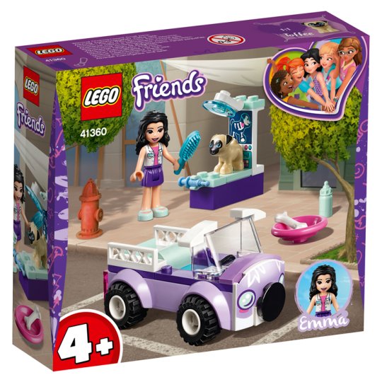 Lego Friends Emmas Mobile Vet Clinic 41360 Tesco Groceries