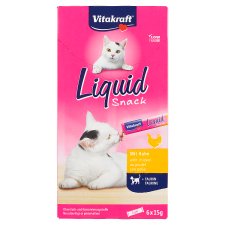 Vitakraft Liquid Snack 6 x 15g (90g)