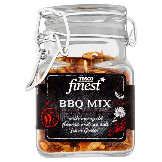 Tesco Finest Pikantní kořenící přípravek Barbecue s mořskou solí 40g
