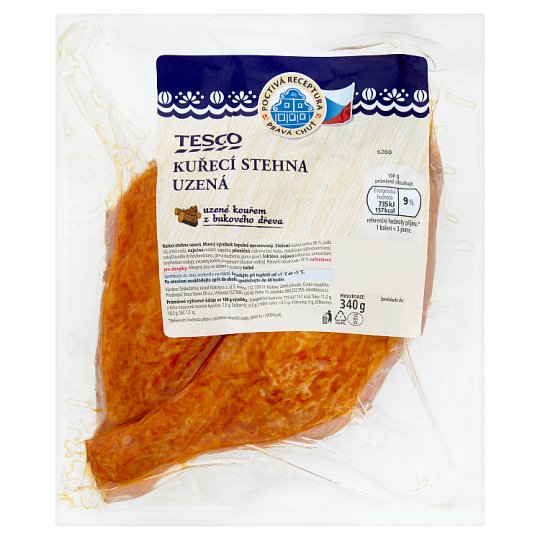 Tesco Kuřecí stehna uzená 340g