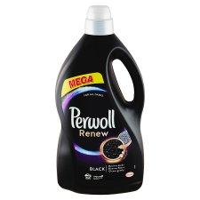 PERWOLL speciální prací gel Renew Black pro oživení tmavých barev a obnovení vláken 62 praní, 3720ml