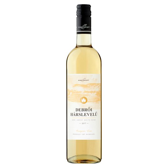Wine Concept Debrői Hárslevelű Semi-Sweet White Wine 0.75L