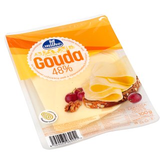 Milko Gouda plátky 48% 100g