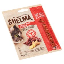 Shelma Grain Free Meaty Sticks with Beef & Ginger 15g