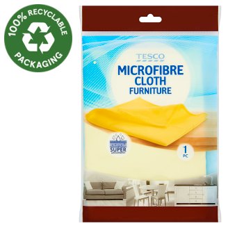 Tesco Utěrka z mikrovlákna na nábytek, TV a počítač 1 ks