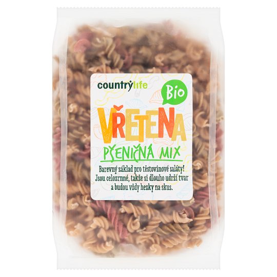 Country Life Bio vřetena pšeničná mix 400g