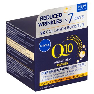Nivea Q10 Power Zpevňující noční krém proti vráskám 50ml