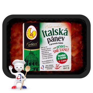 DZ Klatovy Kuřecí italská pánev z prsních řízků 560g