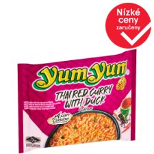 Yum Yum Instant Noodles Thai Red Curry with Duck Flavour 60g