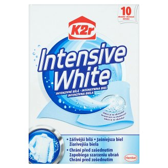 K2r Intenzivní bílá 10 ubrousků