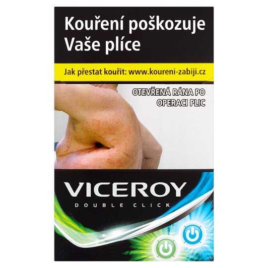 Viceroy Double Click cigarety s filtrem 20 ks
