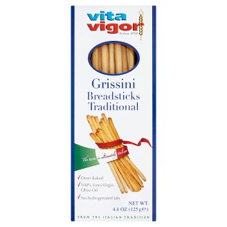 Vita Vigor Grissini s extra panenským olivovým olejem 125g