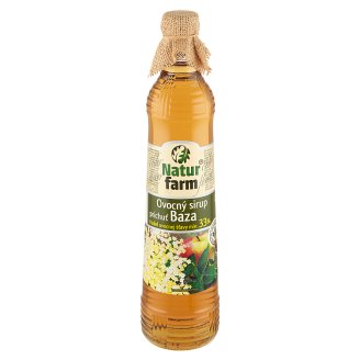 Natur Farm Ovocný sirup s příchutí bezového květu 0,7l