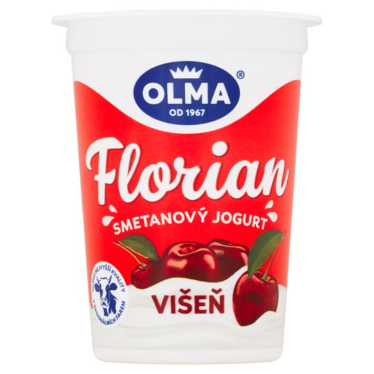Olma Florian Smetanový jogurt višeň 150g