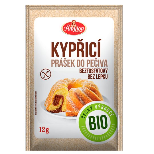 Amylon Bio kypřicí prášek do pečiva bez lepku 12g