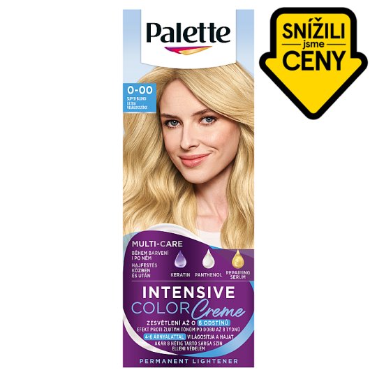 Palette Intensive Color Creme barva na vlasy Super blond 0-00