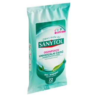 Sanytol Dezinfekce jednorázové čistící utěrky vůně eukalyptu 2 x 24 ks