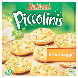 BUITONI Piccolinis 3 Formaggi 9 x 30g