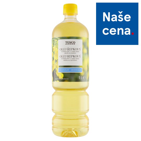 Tesco Olej řepkový 1l