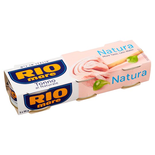 Rio Mare Natura Tuna in Own Juice 3 x 56g Tesco Groceries