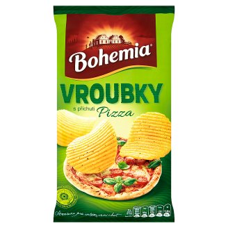 Bohemia Vroubkované s příchutí pizza 70g