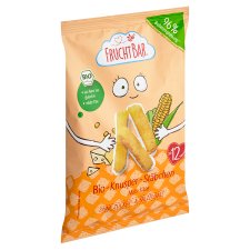 FruchtBar Organic Corn Crisps with Cheese Unsalted 30g